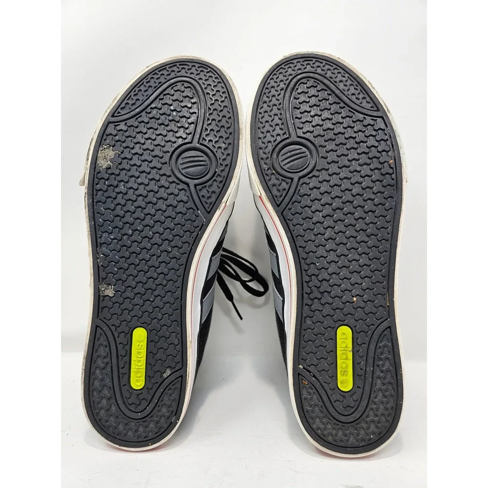 Adidas NEO‎ Men's Black Mid Top Sneakers Shoes Size 9 HVA039001